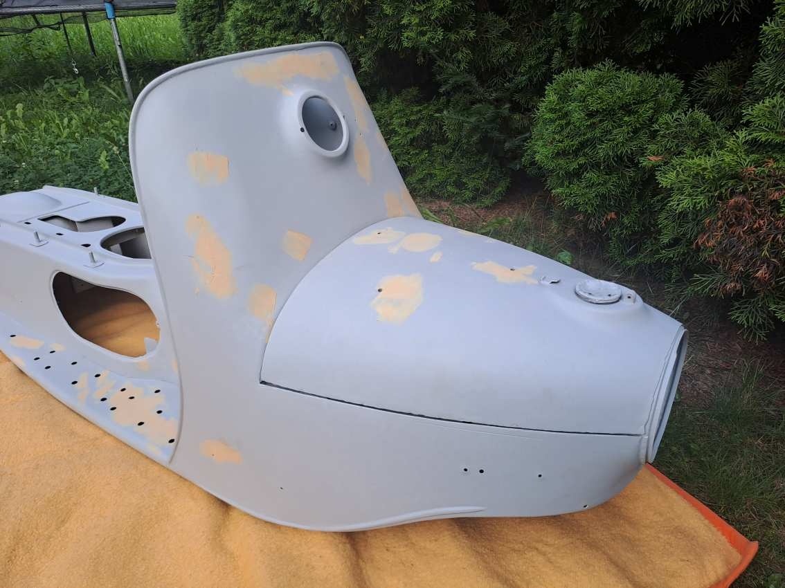 ČZ 502 skútr prase 4x karosérie - 15