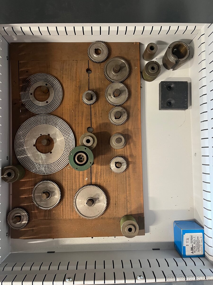 Soustruh tos Čelákovice typ mn-80 1961 - 15