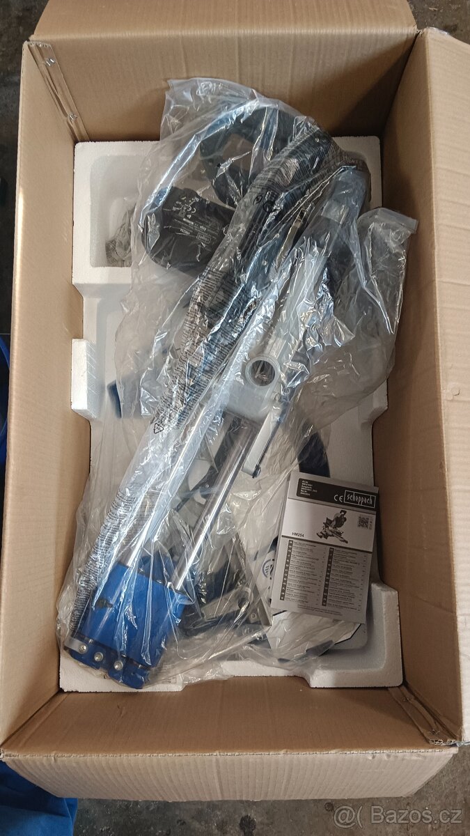 Pokosová pila Scheppach HM 254 vč. stojanu + nový kotouč - 15