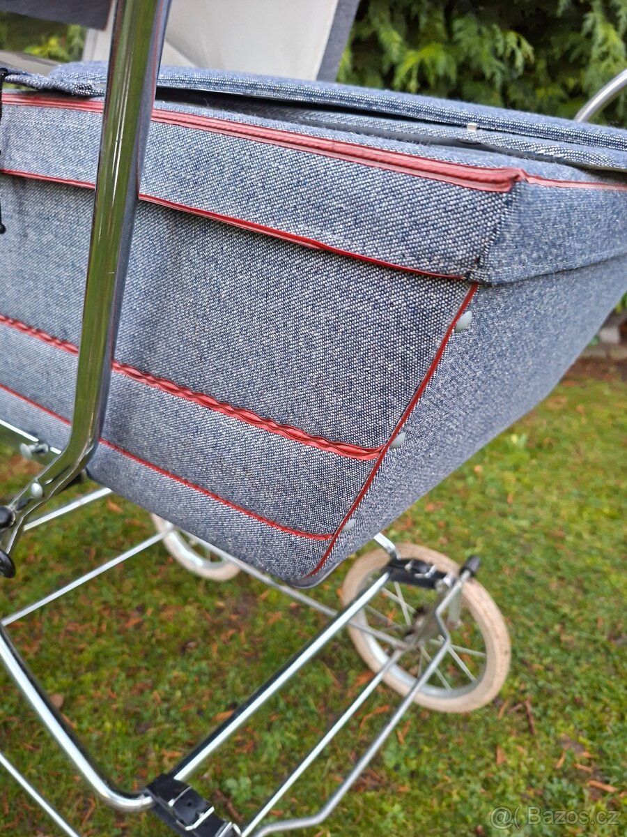 2 x Retro kočárek pro miminko Gesslein - 15