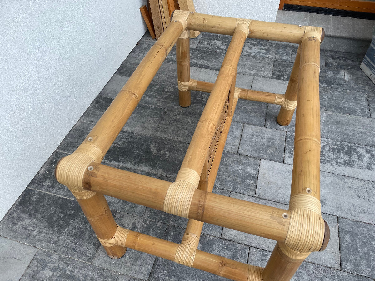 Jídelní stůl Sole Mio 211 x 126cm - masivní bambus - 15