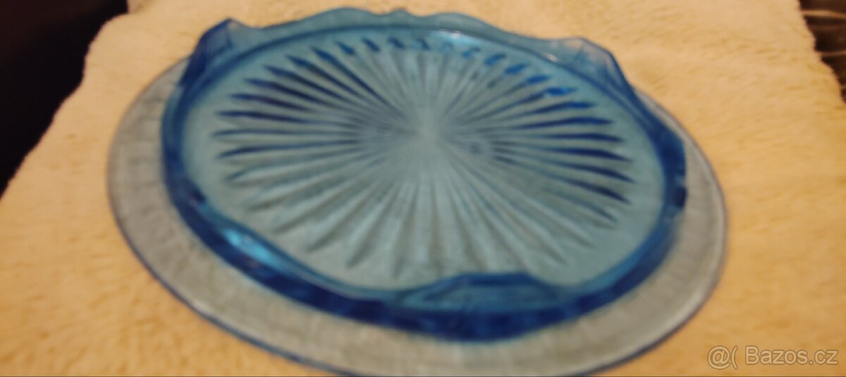 Skleněné mísy z litého těžkého skla - 15