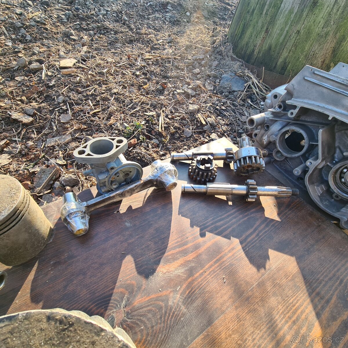 Soutěžní motor jawa EVROPAN 575 díly - jawa 350 jednoválec - 15