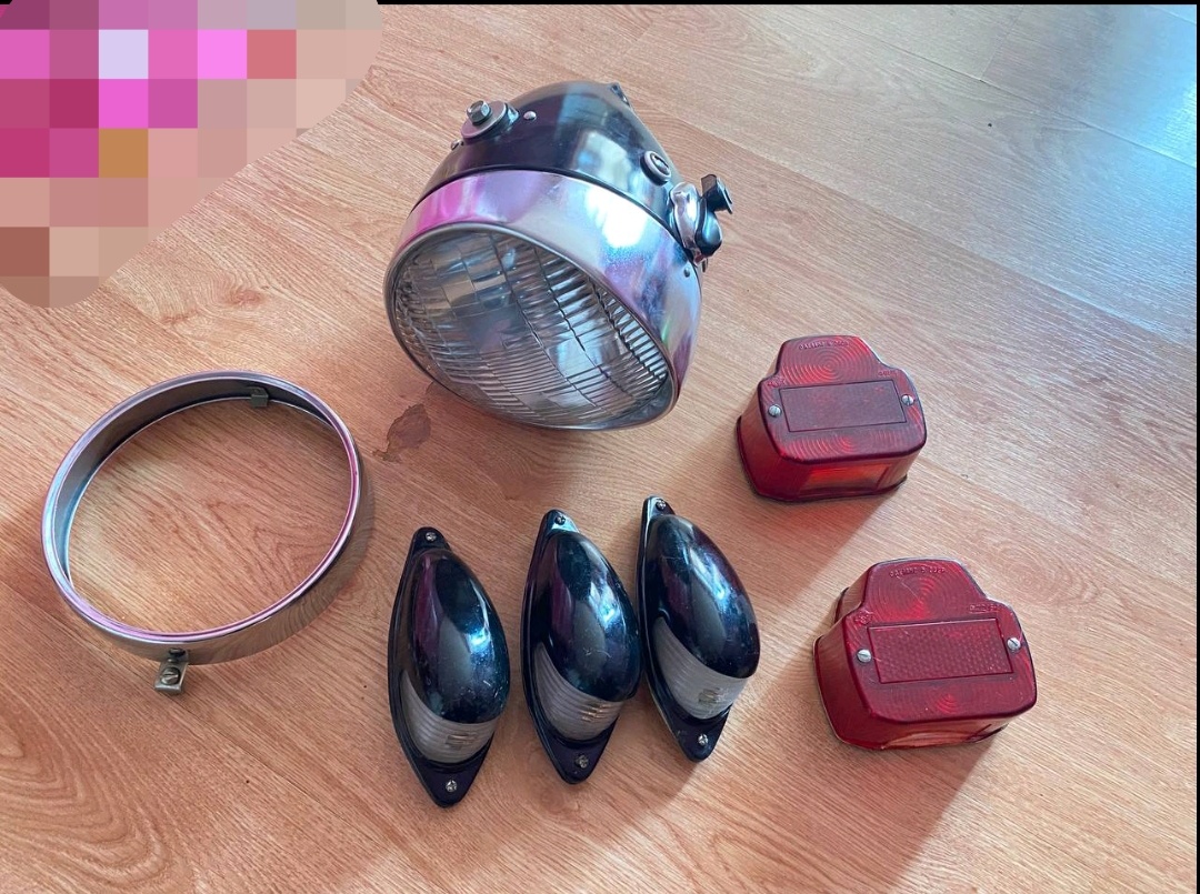 Originální zadní světlo FP8 FP7 FP220 FP230 FP246 M72 Dněpr - 15