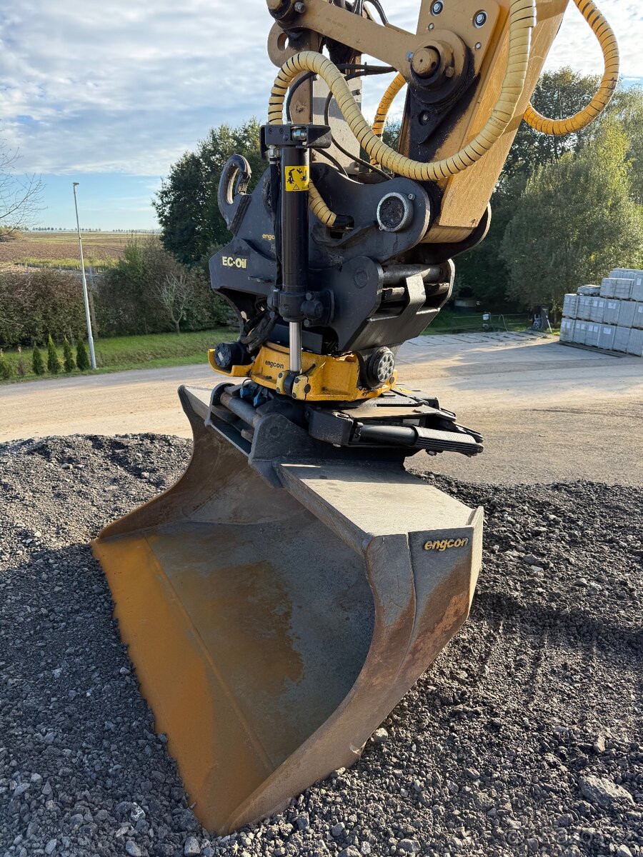 CAT 323 ENGCOM EPS kleště TOP STAV - 15