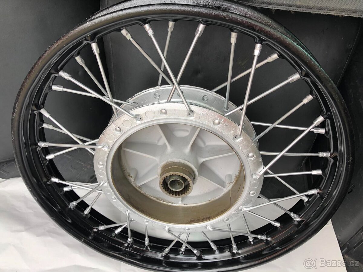 Pneu 3.75-19 i-40 duše pásek pod duši Dněpr Ural M72 K750 - 15