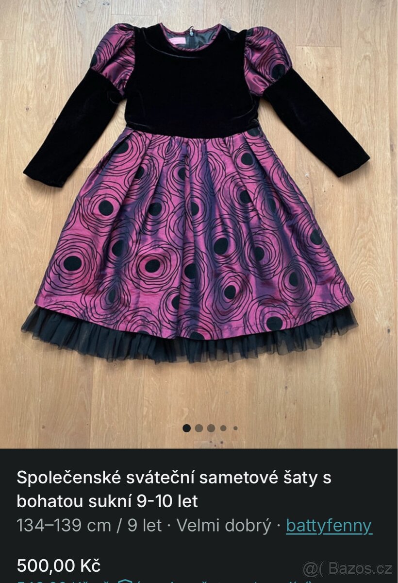 Oblečení holka 134/140 - 15