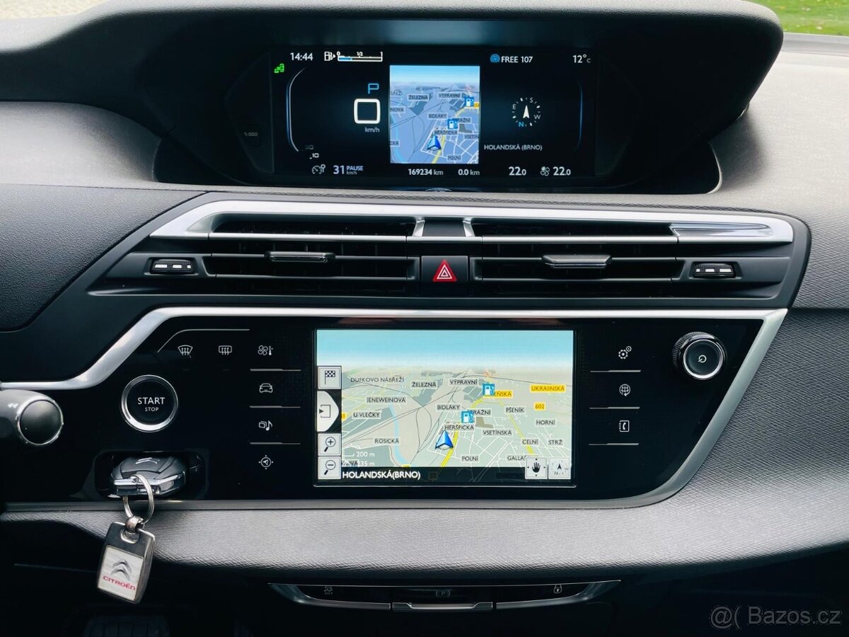 Citroën Grand C4 Picasso 2.0HD AUTOMAT SERVISKA KAMERA TAŽNÉ - 15