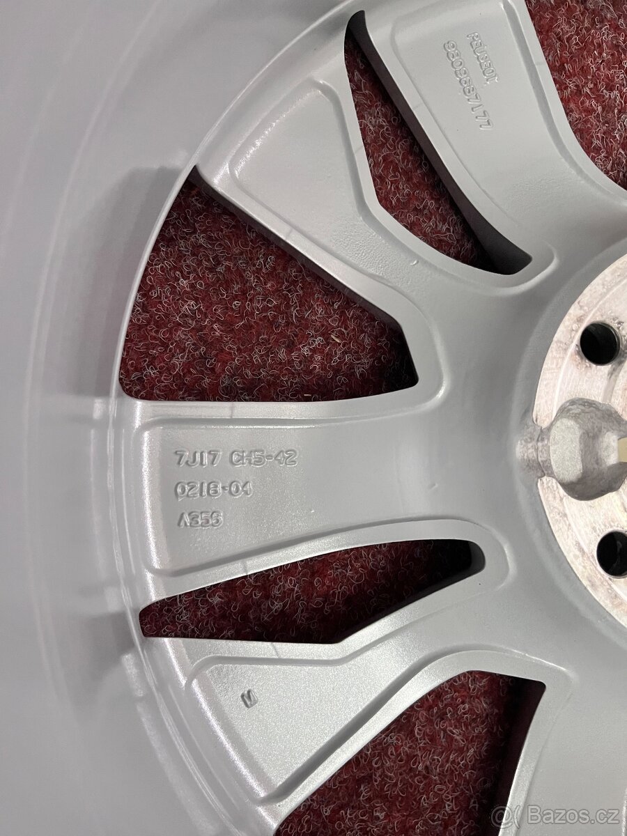 5x108 R17 Peugeot 3008 / 5008 originál alu disky - 15