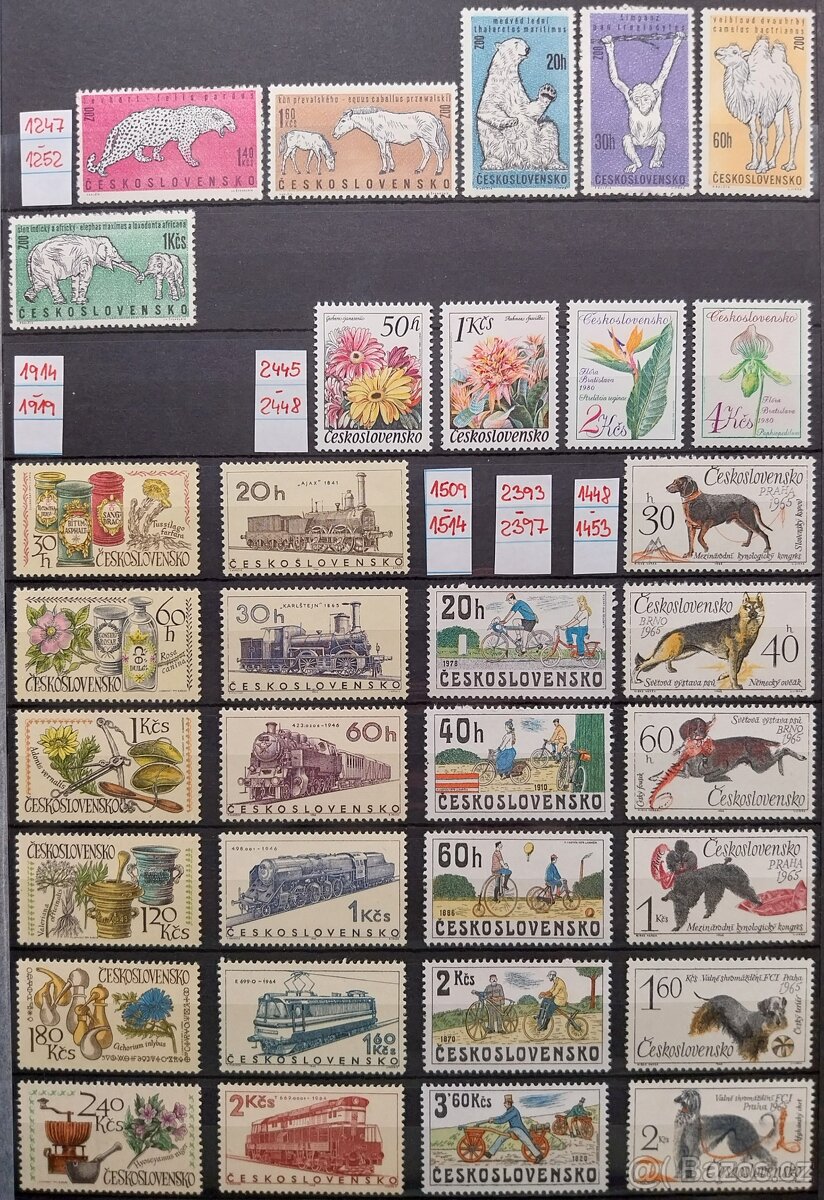 Známky ČESKOSLOVENSKO – 4 - 15
