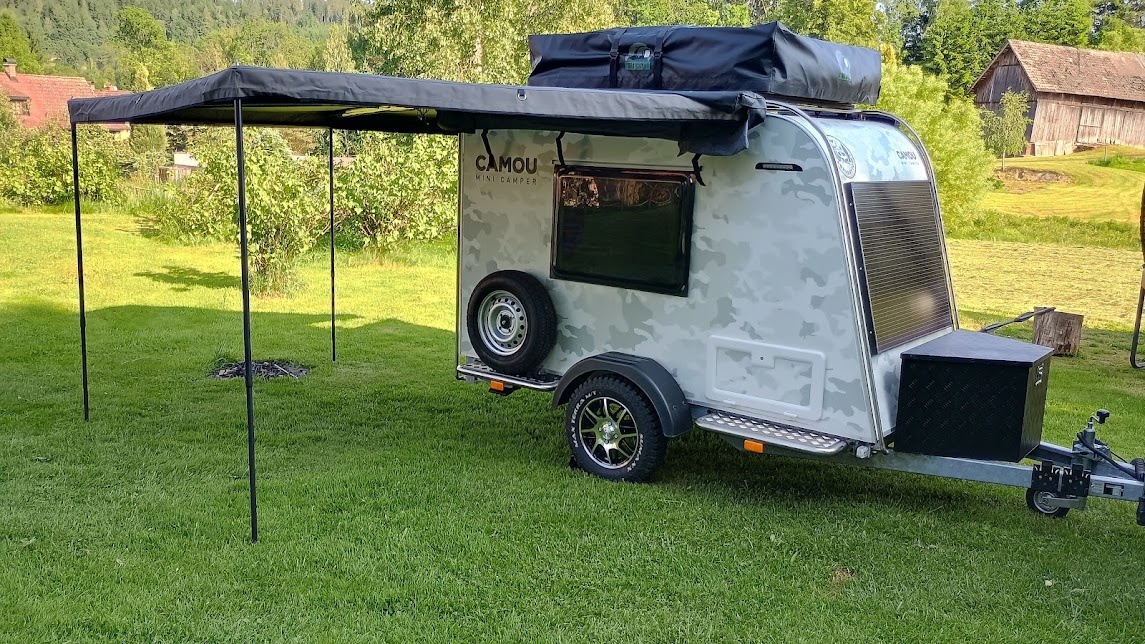CAMOU offroad minicamper / minikaravan až pro 4 osoby - 15