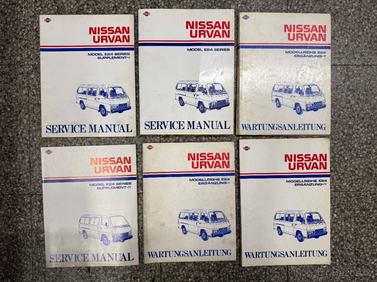 Originální servisní manuály Nissan - 15