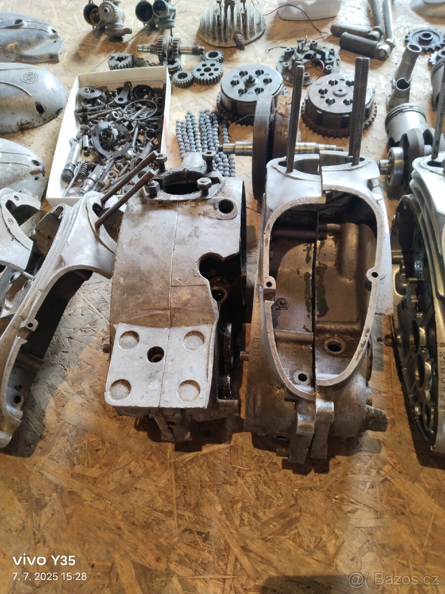 ČZ 125 B a T, 150 C - 15