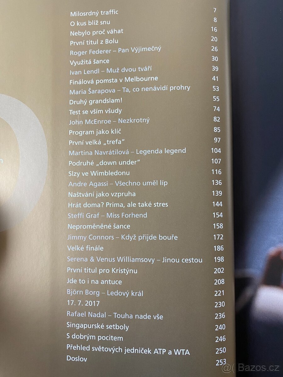 Nová kniha Cesta na tenisový trůn - 15