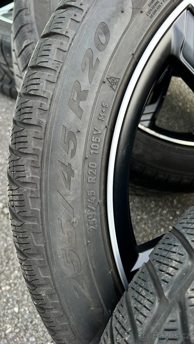 Sada zim. kol Ronal 8,5x20 5/112 ET40 včetně příslušenství - 15