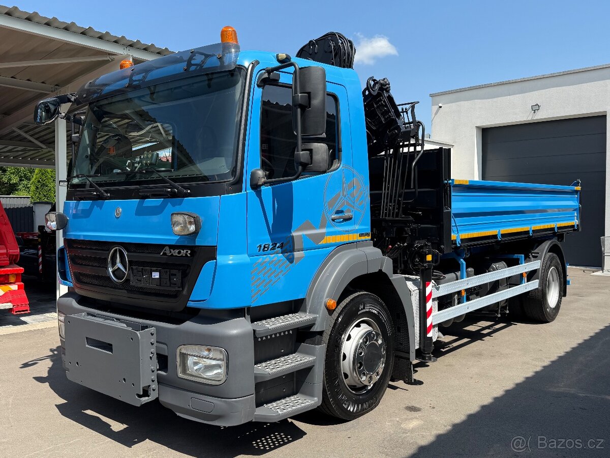 MERCEDES-BENZ AXOR 1824 SKLÁPĚČ S3 HYDRAULICKÁ RUKA BLUETEC5 - 15