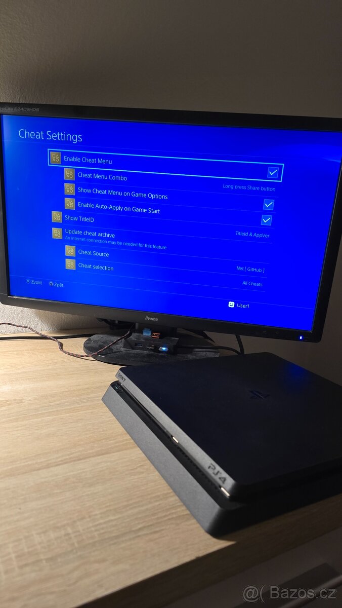 PS4 (PLAYSTATION) Slim 500 GB_TOP_JAILBREAK_GOLDHEN_FW 11.00 - 15
