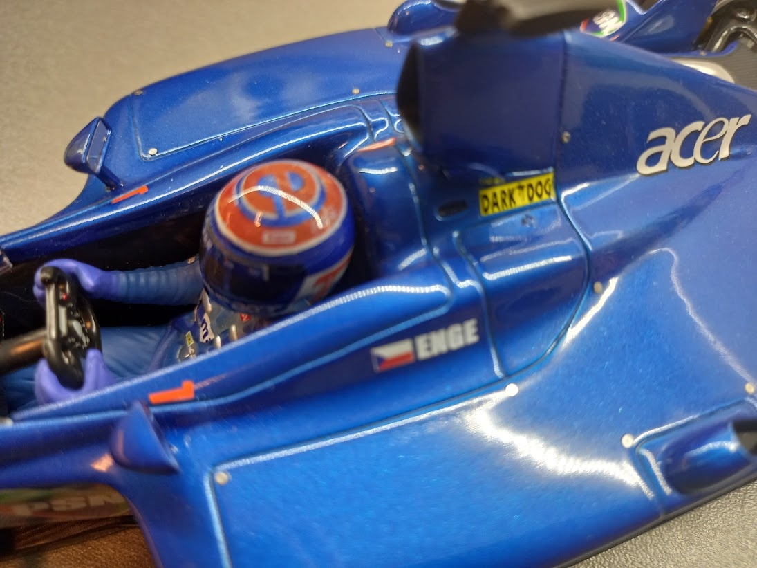 F1 PROST ACER AP04 2001 TOMÁŠ ENGE MINICHAMPS 1:18 - 15