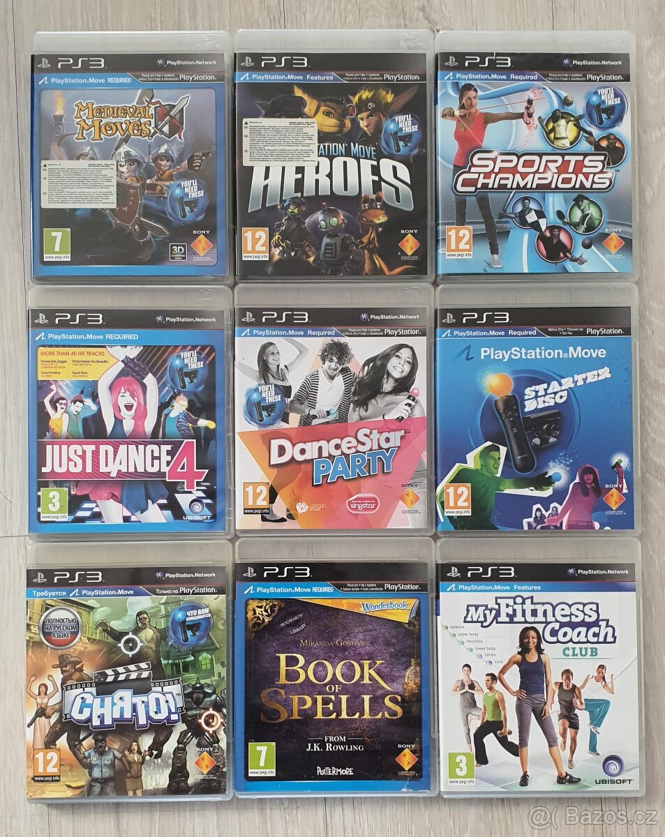 Prodám ps3 Playstation 3, příslušenství, hry ps3 - 15