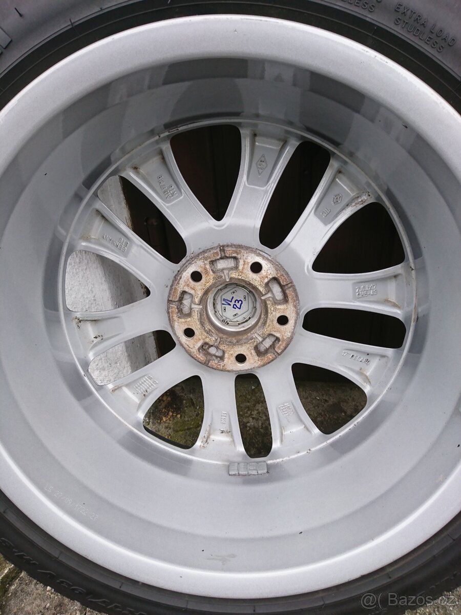 Renault Megane 3,4 17" Originální 205/50/17 zimní alu Kola - 15