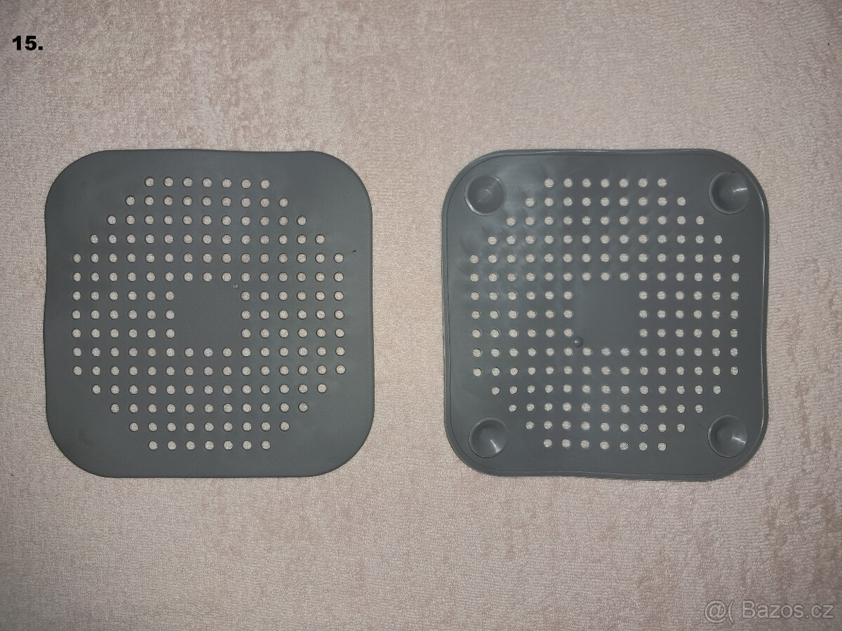 Prkénko, držáky, potrav. sáčky, lis na česnek a nůž na máslo - 15