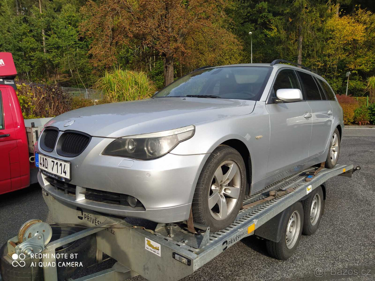 BMW 530D 160kW E61 na nahradní díly automat i manuál - 15
