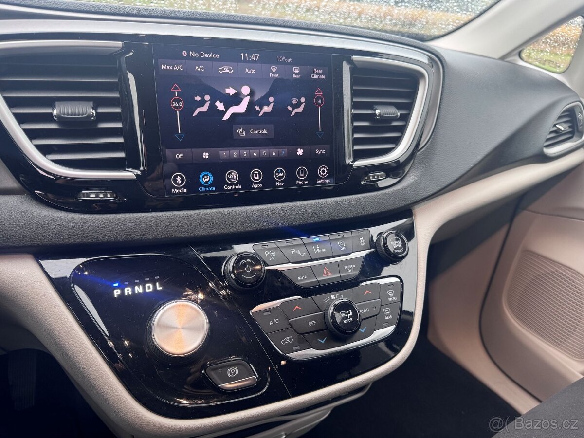 Chrysler Pacifica 3,6 Radar Adaptemp L 2020 Odpočet  DPH - 15