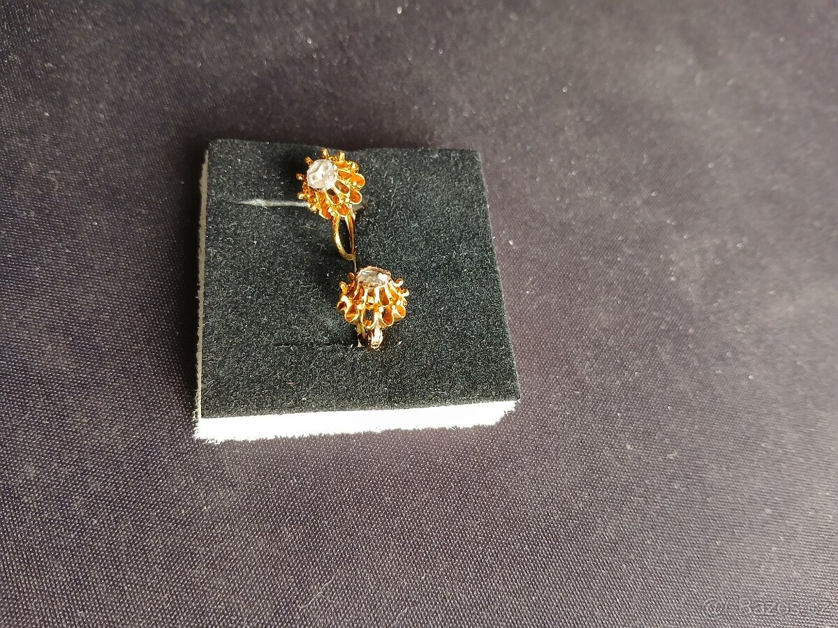 Náušnice zlaté - 15