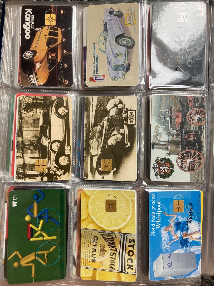 Album telefonních karet ČR i zahraniční - 15