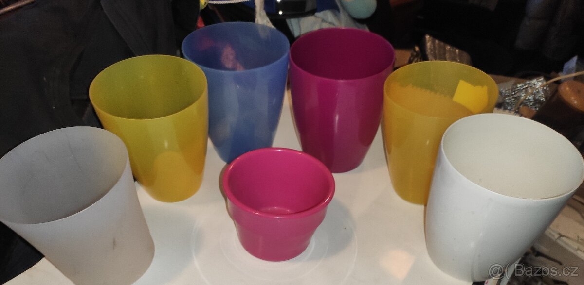 Retro květináče, misky, konve - 15