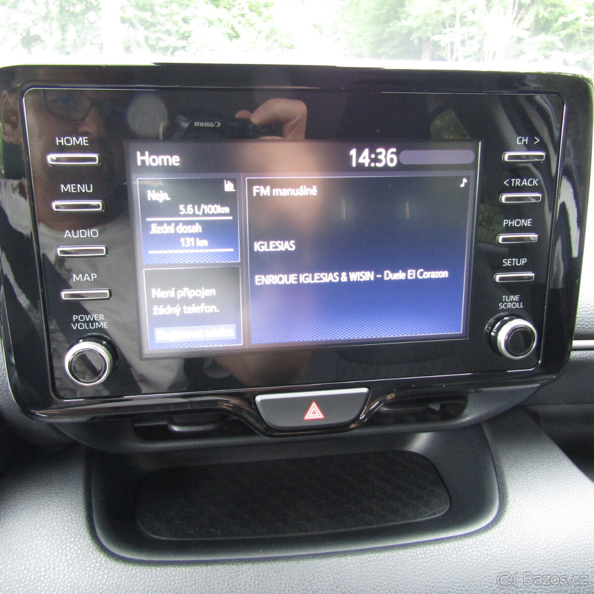 Toyota Yaris, 1,0i 53kw, BENZÍN, 2022, NAJETO 38 049km - 15