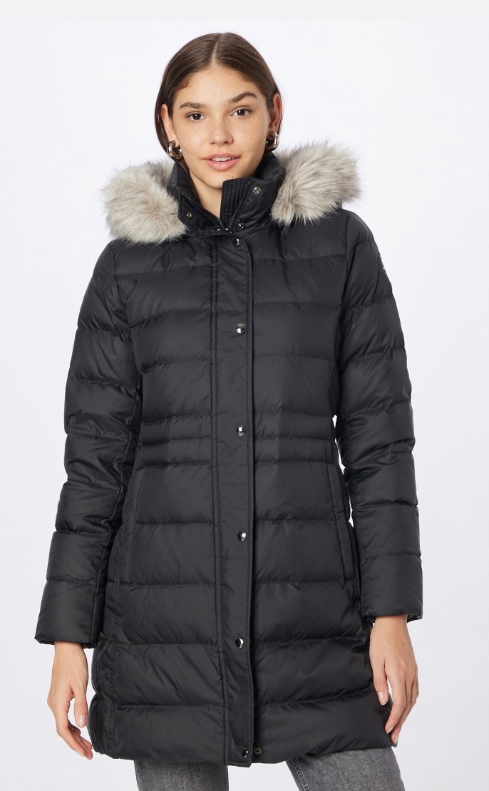 Péřový kabát Tyra Tommy Hilfiger vel XL - 15