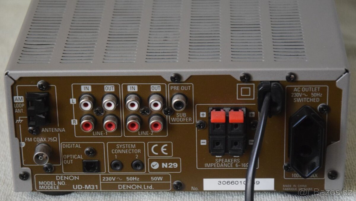 Minikomponet DENON CD receiver, UD-M31, manuál, dálk.ovl. - 15