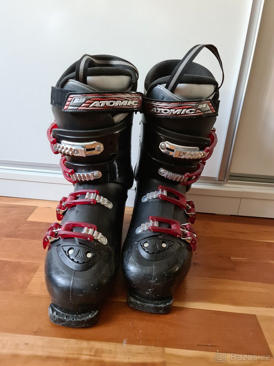 Atomic Vario Fiber Sjezdové lyže,boty, hůlky i obaly(+helma) - 15