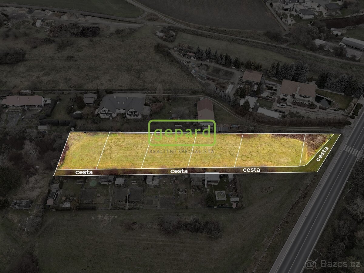 Prodej stavebního pozemku 3063 m² - 15