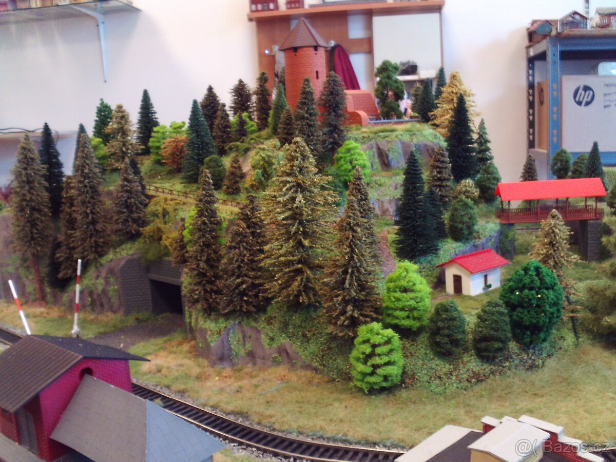 Kolejiště H0 250 x 160 cm - 15