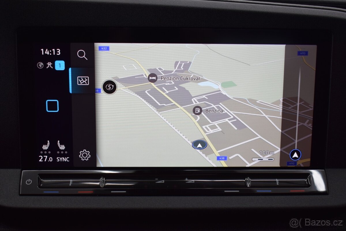 Volkswagen Caddy Maxi 2,0 TDi 90 kW, 7-míst,LED,DPH - 15