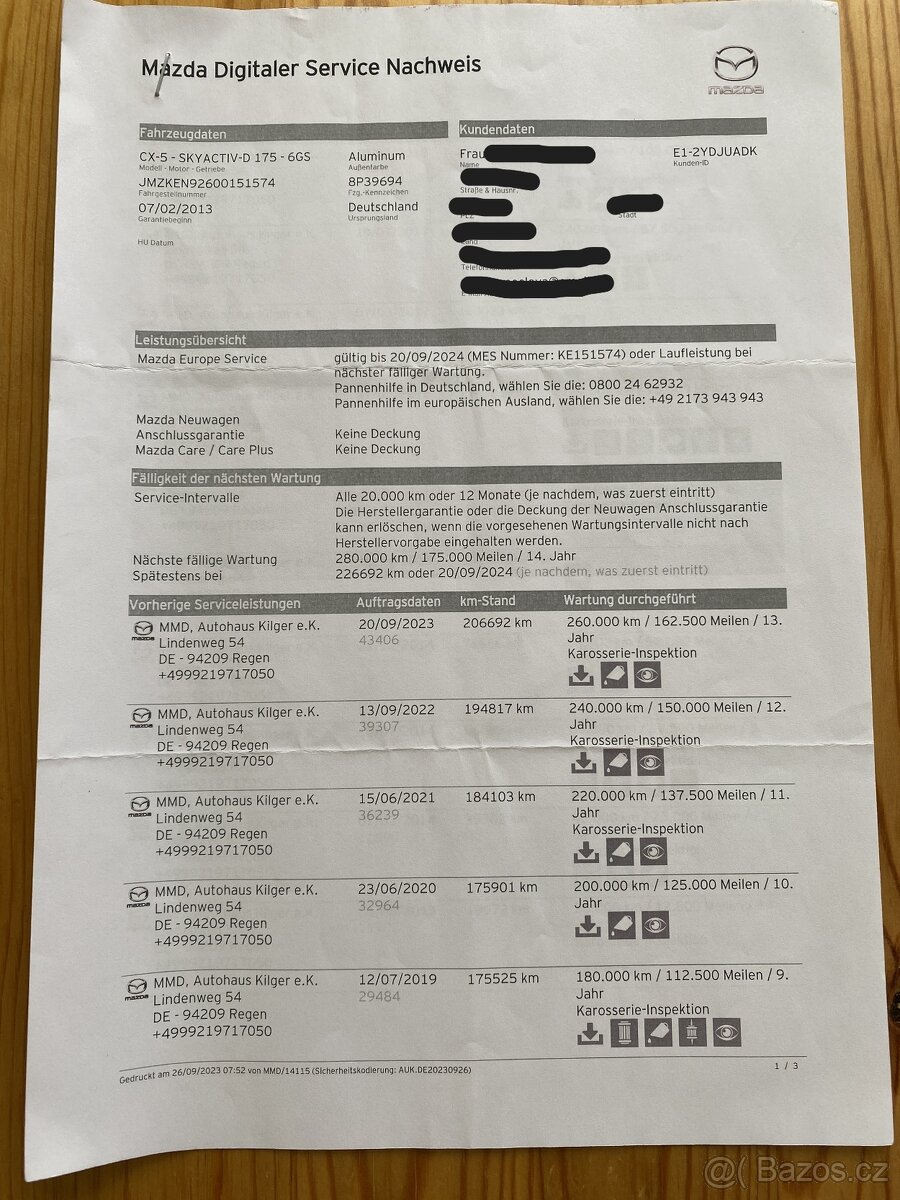 Mazda CX5 Skyactiv AWD 2.2D - 15
