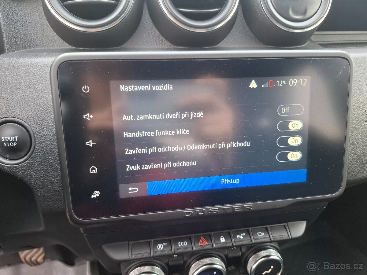 DACIA DUSTER 1.0 TCe-benzin, r.22, 50000 km, VÝBAVA - 15