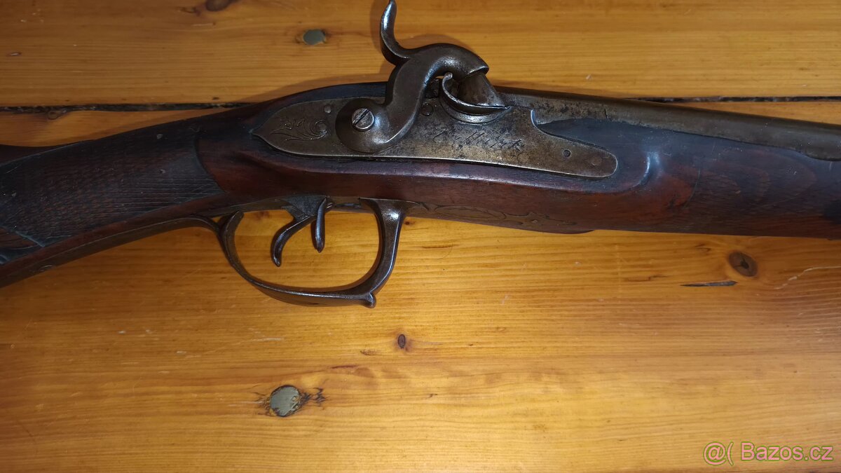 Historická perkusní Brokovnice RU 1850. - 15
