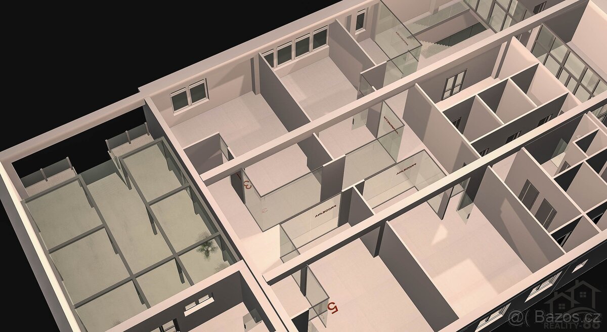Pronájem kanceláře, 300 m² - Karviná - Mizerov, ev.č. 00042 - 15