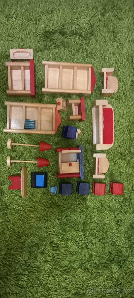 Doměček pro panenky i s nábytkem - 15