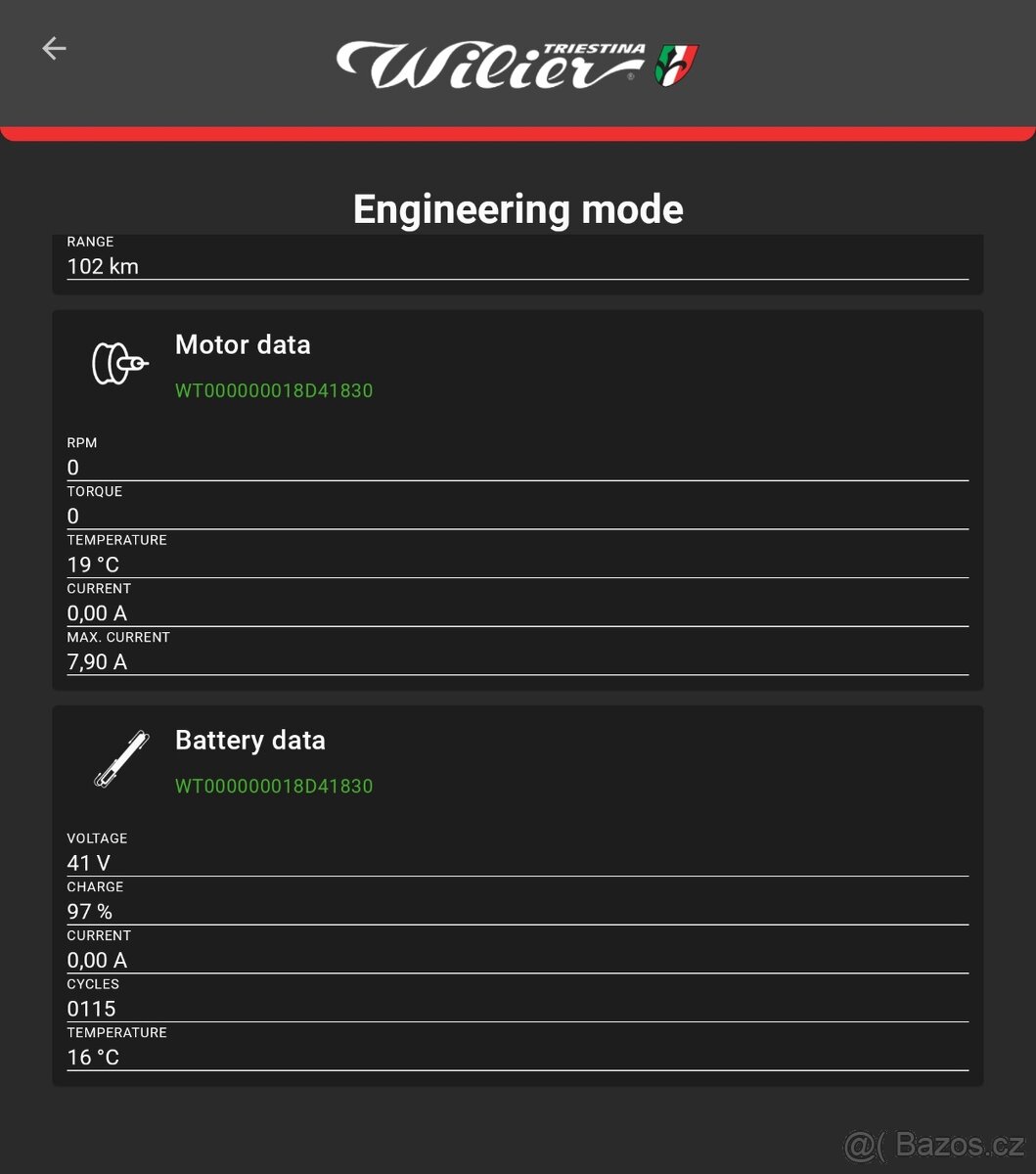 Prodám e-bike Wilier Cento1 Hybrid Ultegra 2022 modré/černé - 15