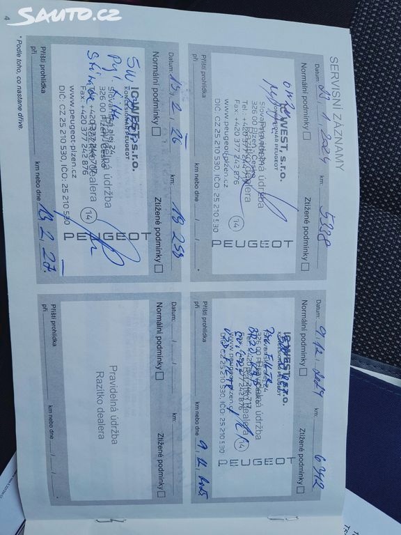 Peugeot Rifter, 1,2 PureTech Active , 5 míst, záruka - 15