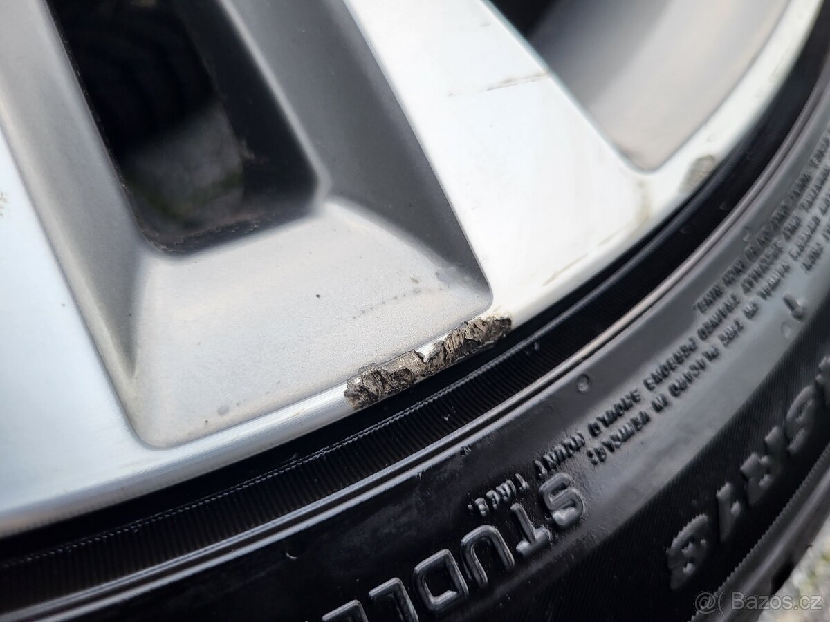 Zimní originální alu kola BMW R18, zimní pneu 225/45/R18 - 15