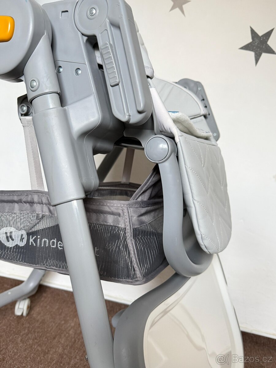 Kinderkraft Lastree 2w1 - jídelní židlička, lehátko - 15