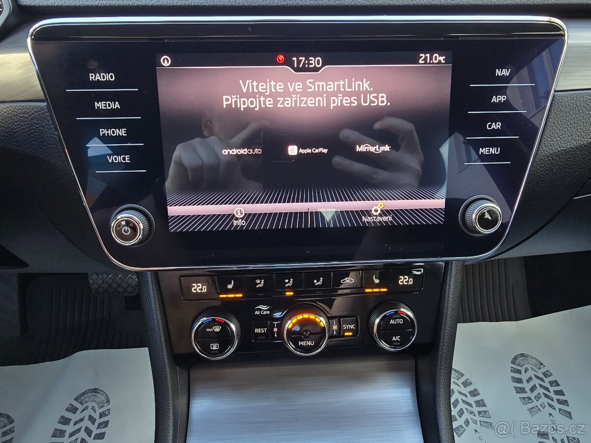 SUPERB III 2,0TSI 200kW 4x4 DSG STYLE KAMERA NAVI ACC ČR DPH - 15