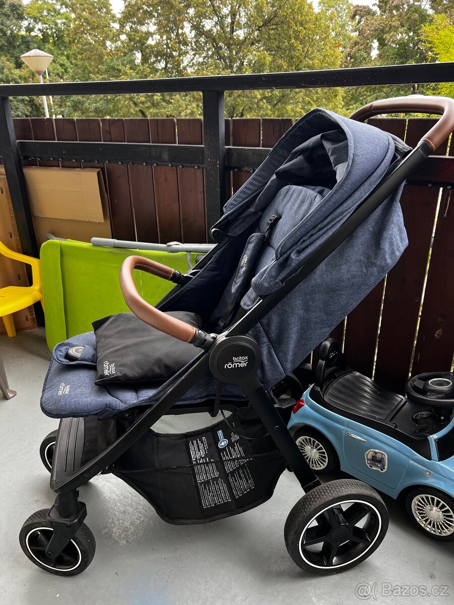 Kočárek Britax Römer B-Agile R (STYLOVÝ ZIMNÍ FUSAK ZDARMA) - 15