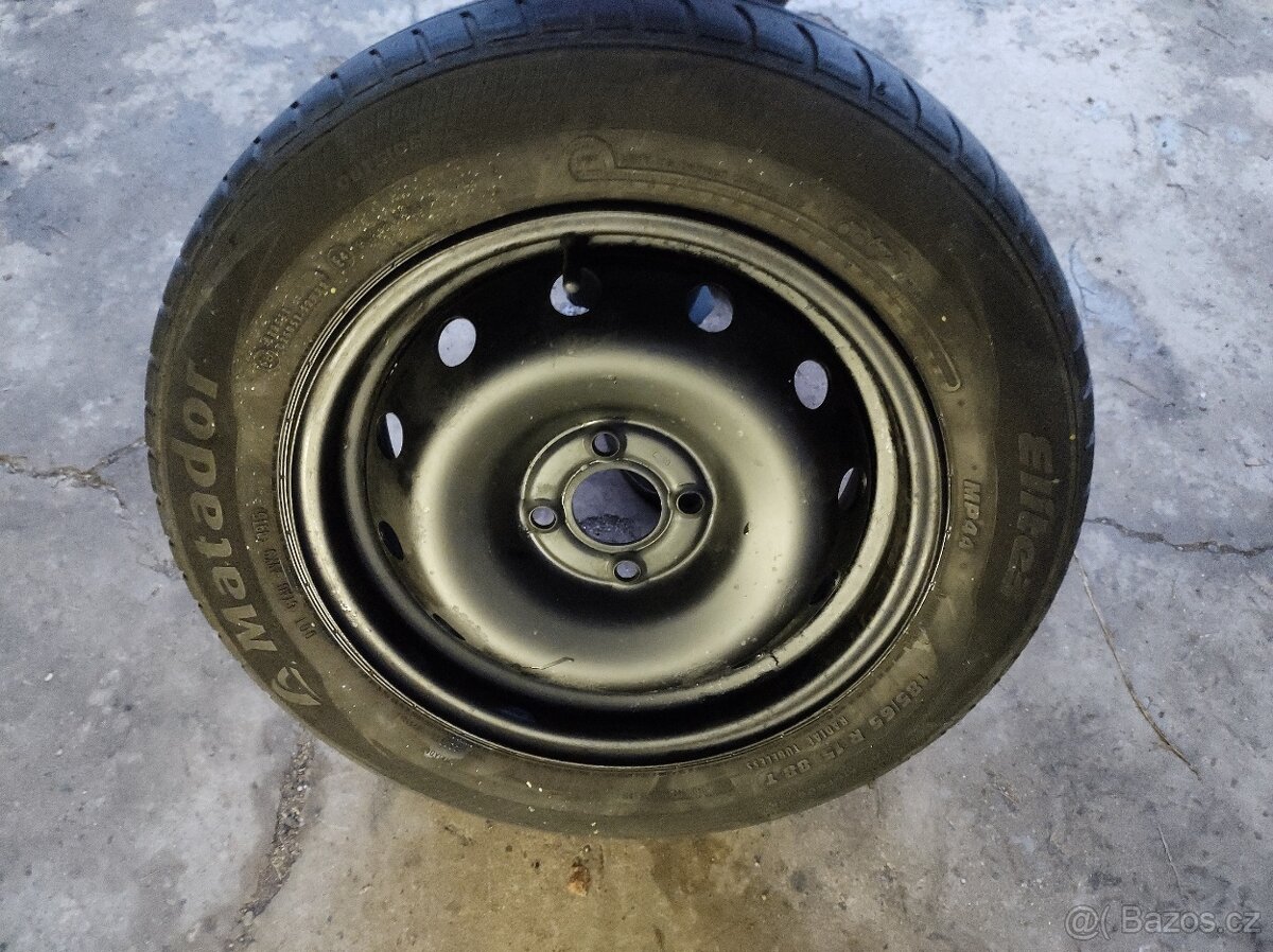 185/65 r15 +disk 4x100mm Renault Dacia - rezerva 1kus - 15