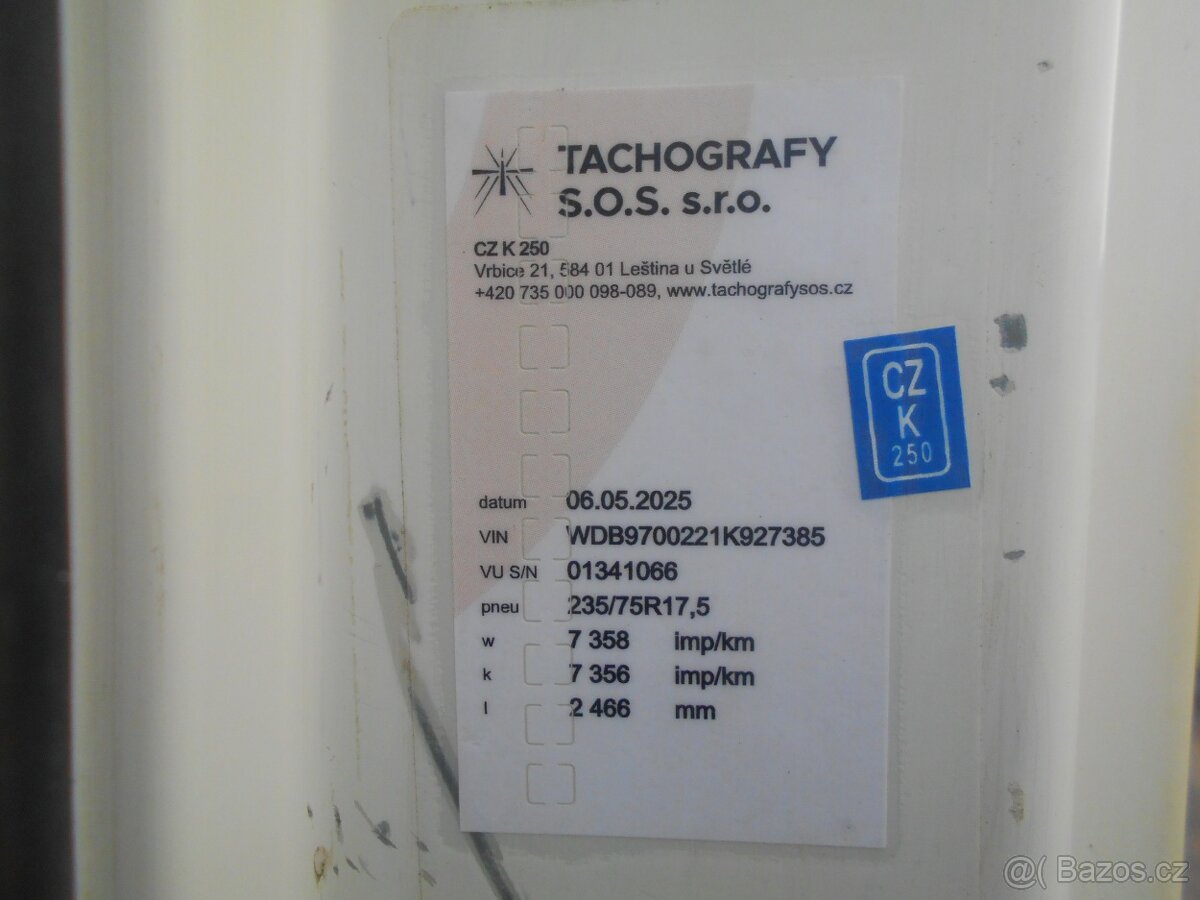 Kontejnerový tahač MERCEDES ATEGO 815 8T - 11611 - 15